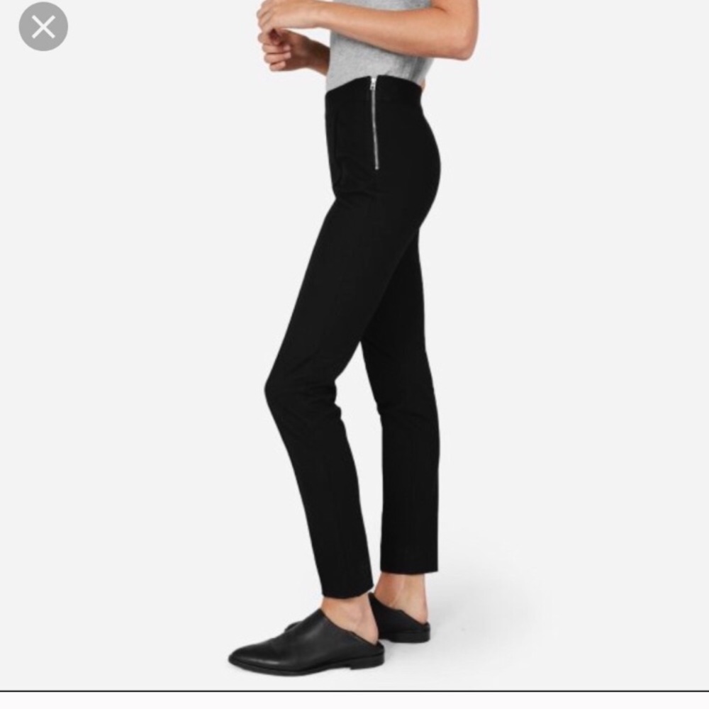 Everlane Ponte Skinny Pant Black